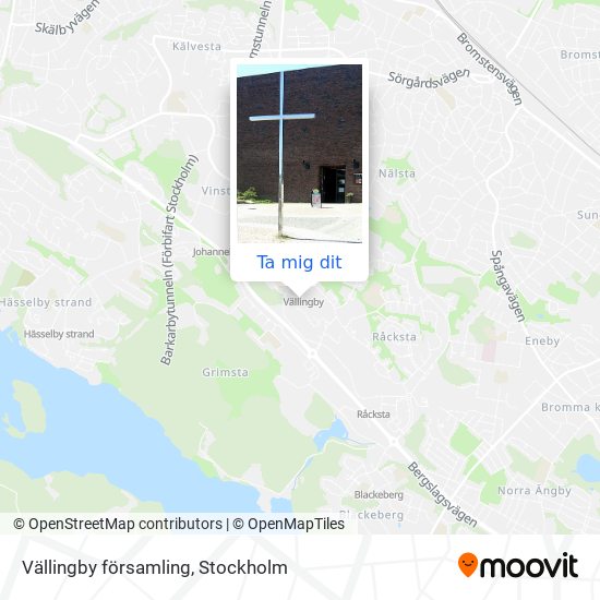 Vällingby församling karta