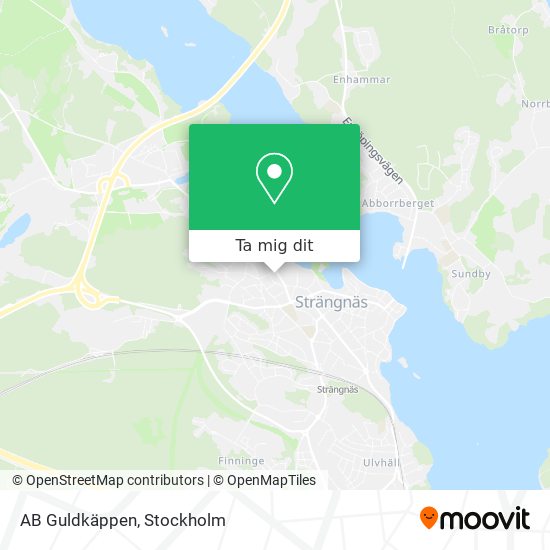 AB Guldkäppen karta