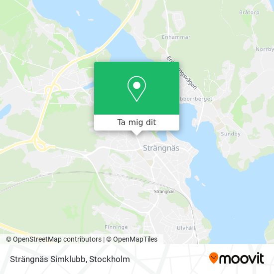 Strängnäs Simklubb karta