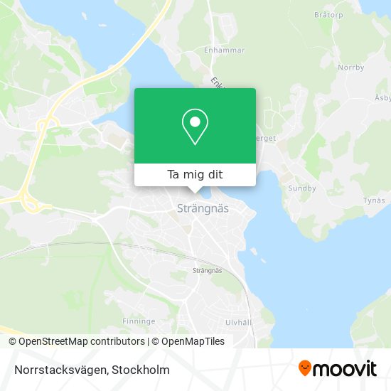 Norrstacksvägen karta