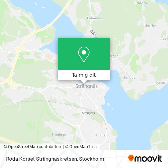 Röda Korset Strängnäskretsen karta