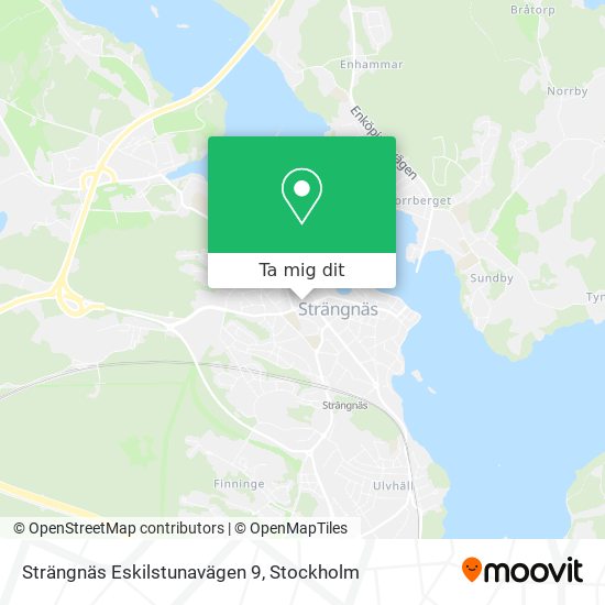 Strängnäs Eskilstunavägen 9 karta