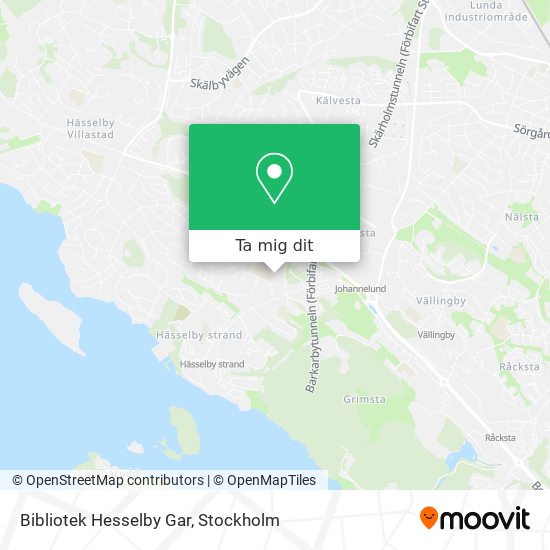 Bibliotek Hesselby Gar karta