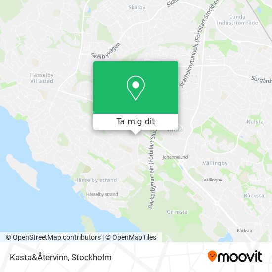Kasta&Återvinn karta