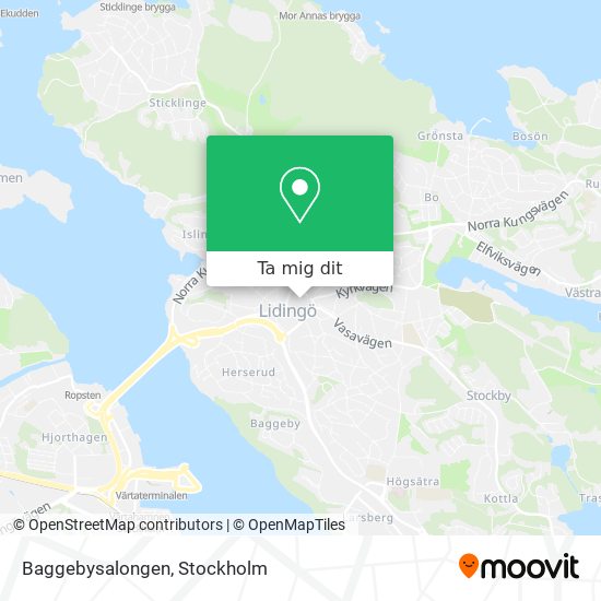 Baggebysalongen karta