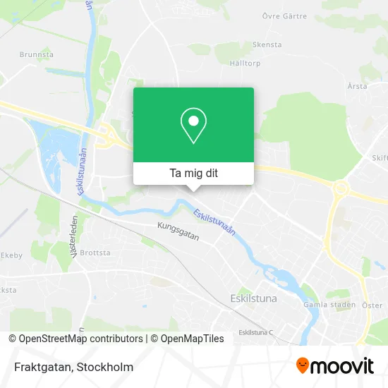 Fraktgatan karta