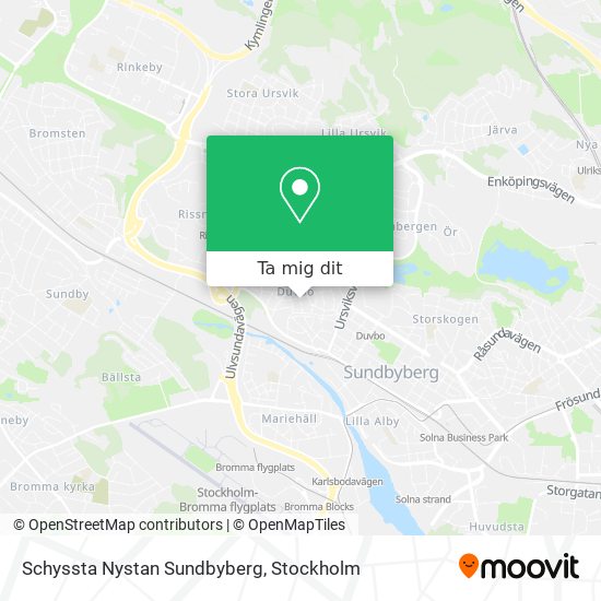 Schyssta Nystan Sundbyberg karta