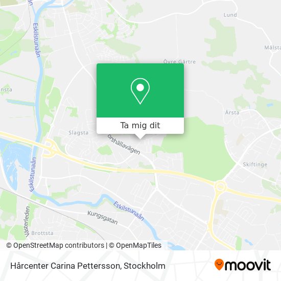 Hårcenter Carina Pettersson karta
