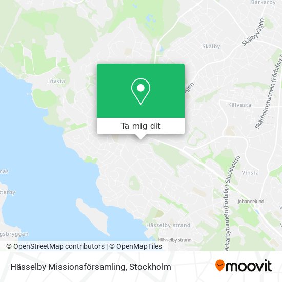 Hässelby Missionsförsamling karta