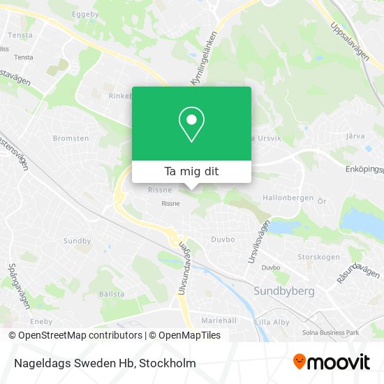 Nageldags Sweden Hb karta