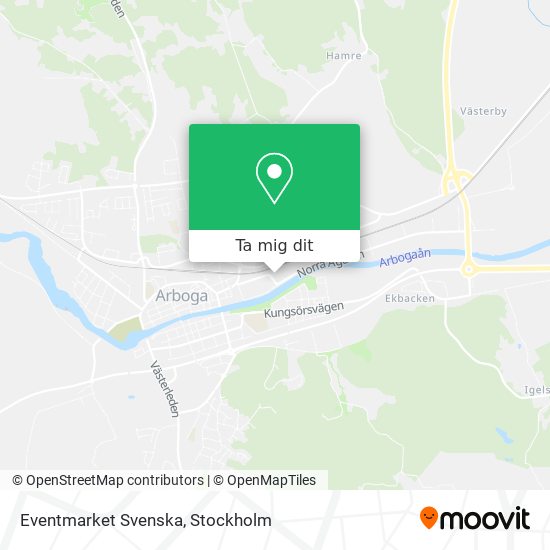 Eventmarket Svenska karta