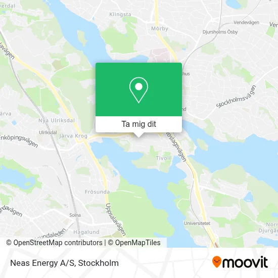 Neas Energy A/S karta