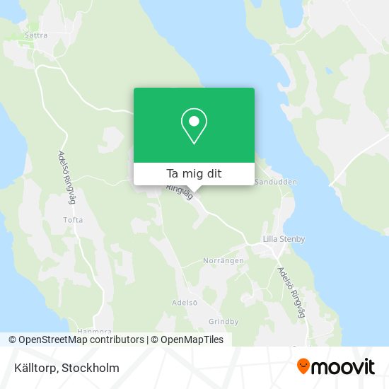 Källtorp karta