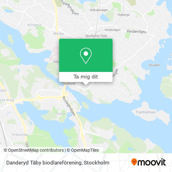 Danderyd Täby biodlareförening karta