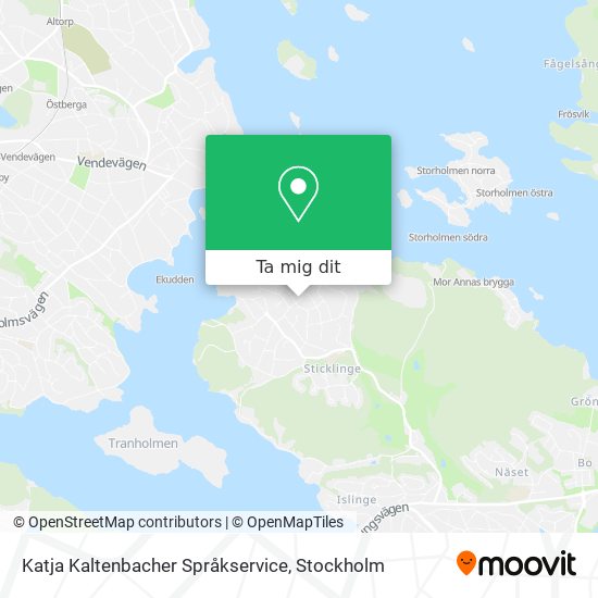 Katja Kaltenbacher Språkservice karta