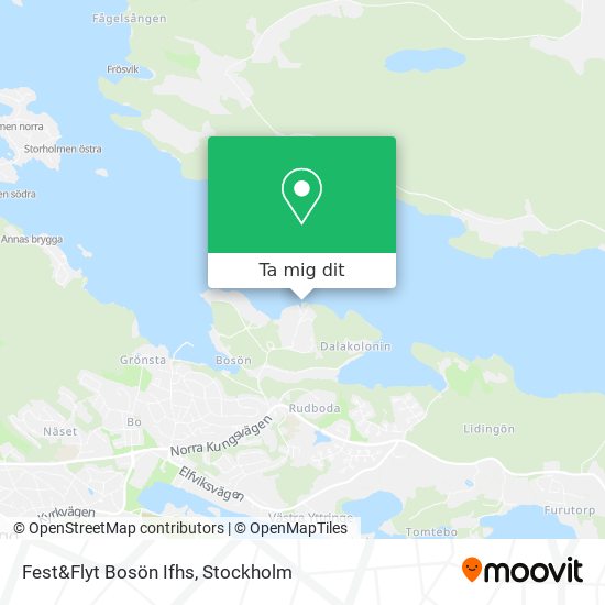 Fest&Flyt Bosön Ifhs karta