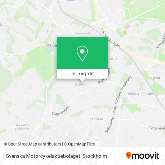 Svenska Motorcykelaktiebolaget karta