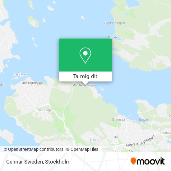 Celmar Sweden karta