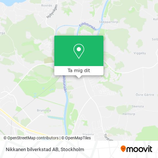 Nikkanen bilverkstad AB karta