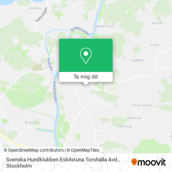 Svenska Hundklubben Eskilstuna Torshälla Avd. karta