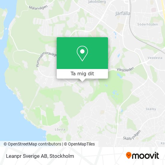 Leanpr Sverige AB karta