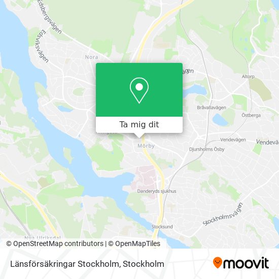 Länsförsäkringar Stockholm karta