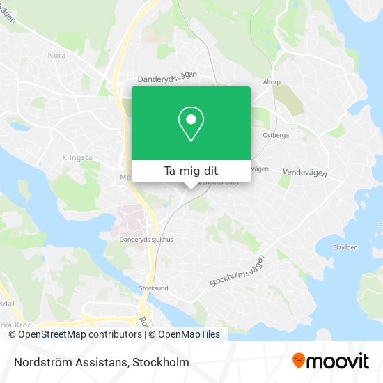 Nordström Assistans karta