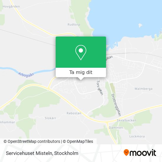 Servicehuset Misteln karta