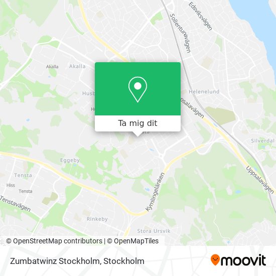 Zumbatwinz Stockholm karta