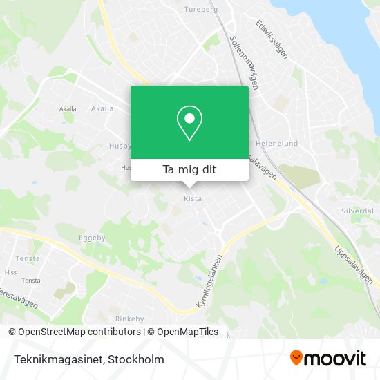 Teknikmagasinet karta