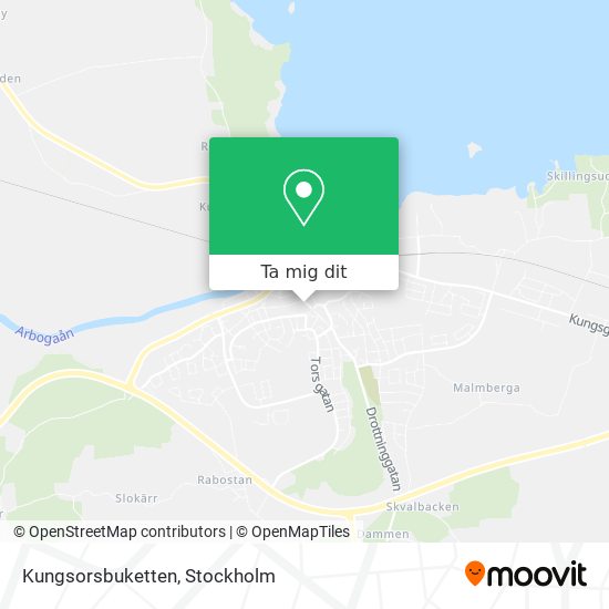 Kungsorsbuketten karta