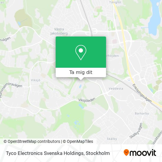 Tyco Electronics Svenska Holdings karta