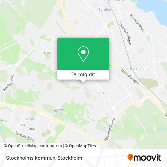 Stockholms kommun karta