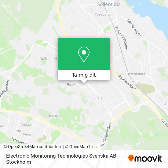 Electronic Monitoring Technologies Svenska AB karta