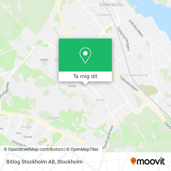 Bitlog Stockholm AB karta