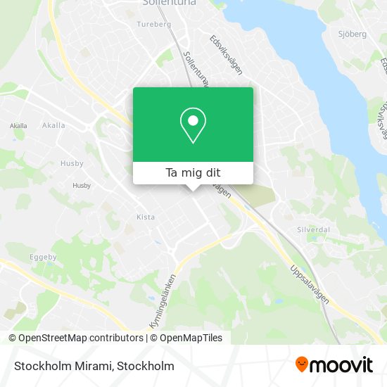 Stockholm Mirami karta