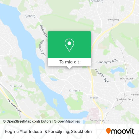 Fogfria Ytor Industri & Försäljning karta
