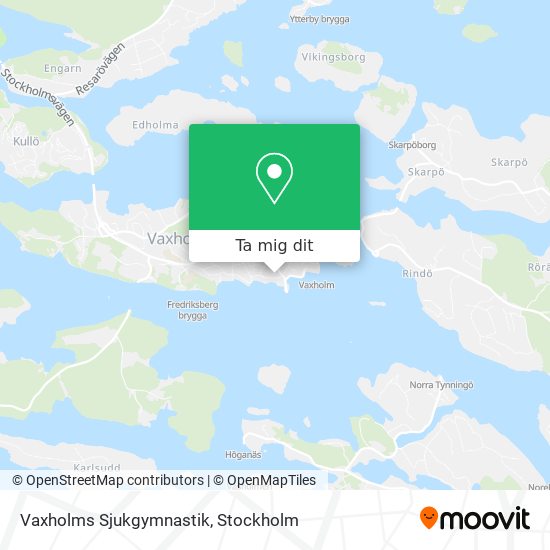 Vaxholms Sjukgymnastik karta