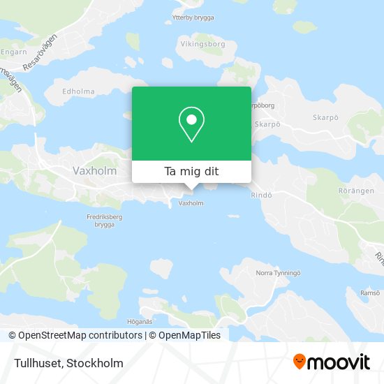 Tullhuset karta