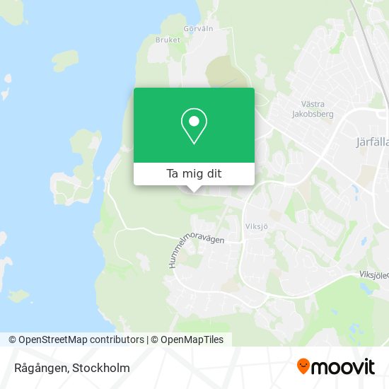 Rågången karta