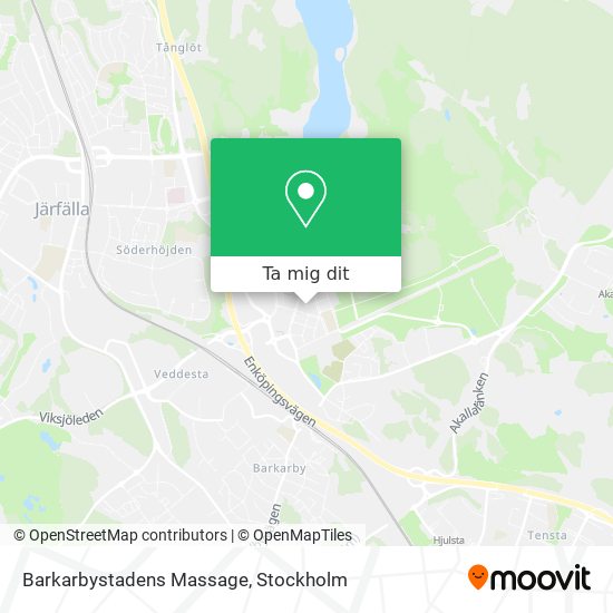 Barkarbystadens Massage karta