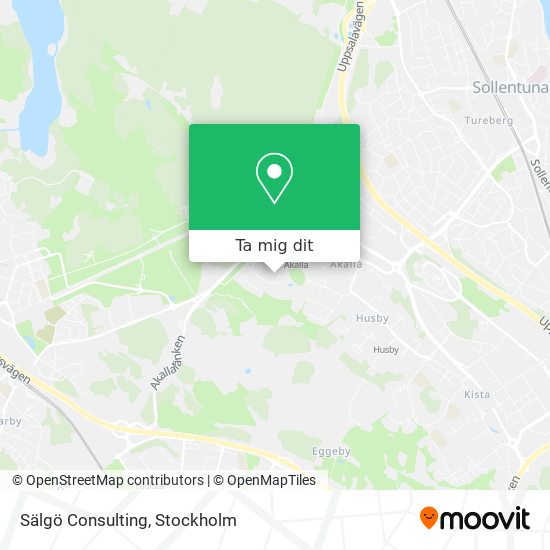 Sälgö Consulting karta