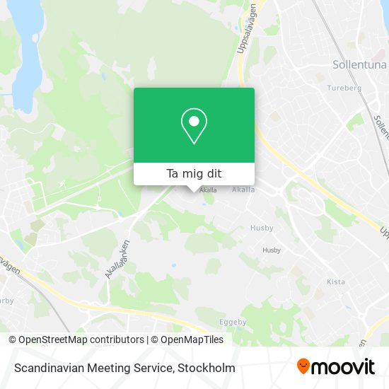 Scandinavian Meeting Service karta