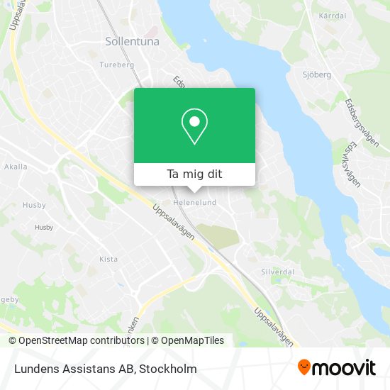 Lundens Assistans AB karta
