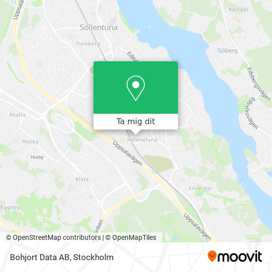 Bohjort Data AB karta