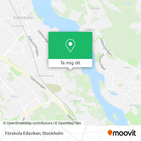 Förskola Edsviken karta