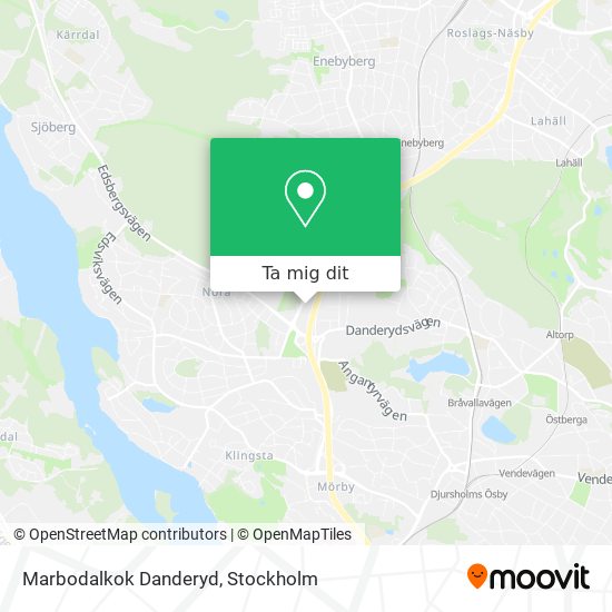 Marbodalkok Danderyd karta