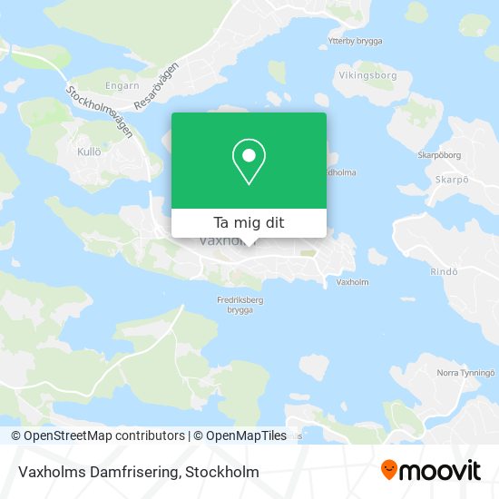 Vaxholms Damfrisering karta