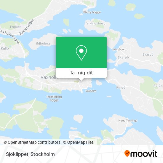 Sjöklippet karta