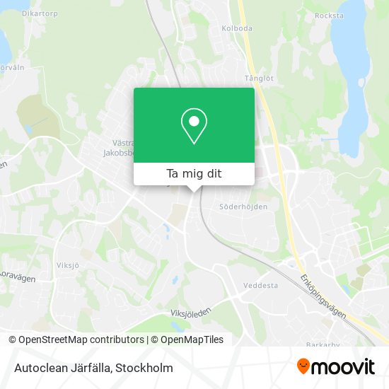 Autoclean Järfälla karta